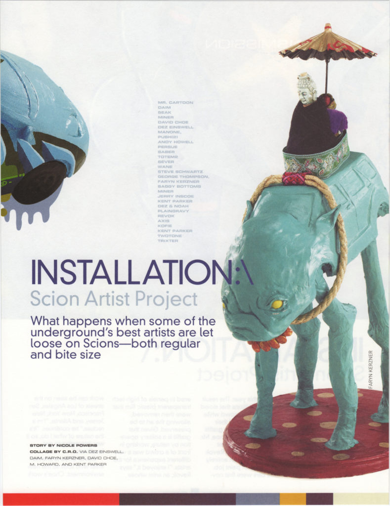 Scion Magazine: Installation (2 of 6)