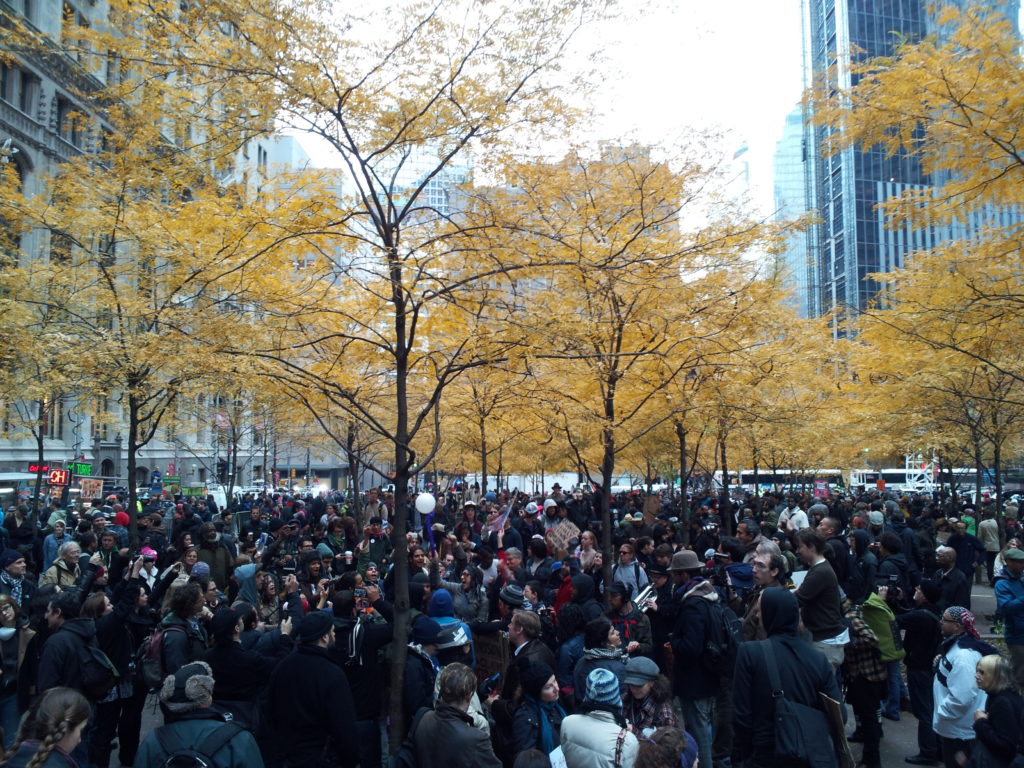 Zuccotti Park | Occupy Wall Street | November 17, 2011 - NYC | © Nicole Powers, 2011
