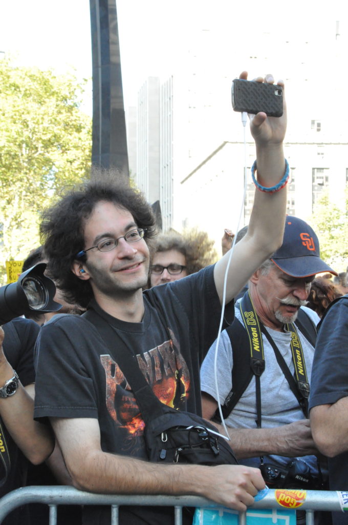 Casper | Occupy Wall Street | September 16, 2012 - NYC | © Nicole Powers, 2012