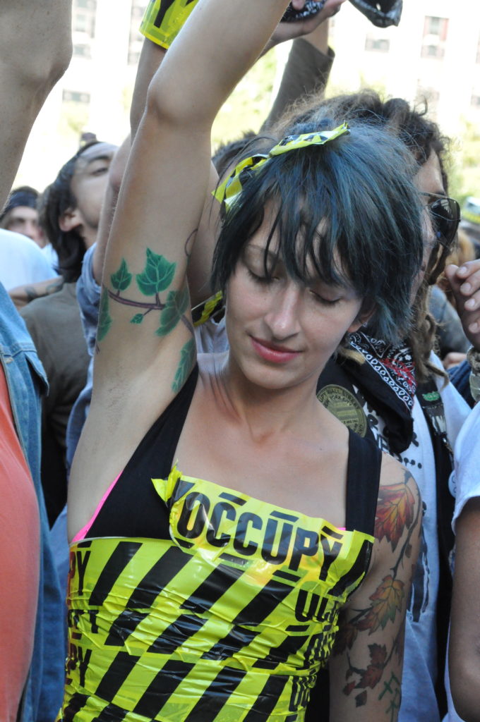 Lauren | Occupy Wall Street | September 16, 2012 - NYC | © Nicole Powers, 2012