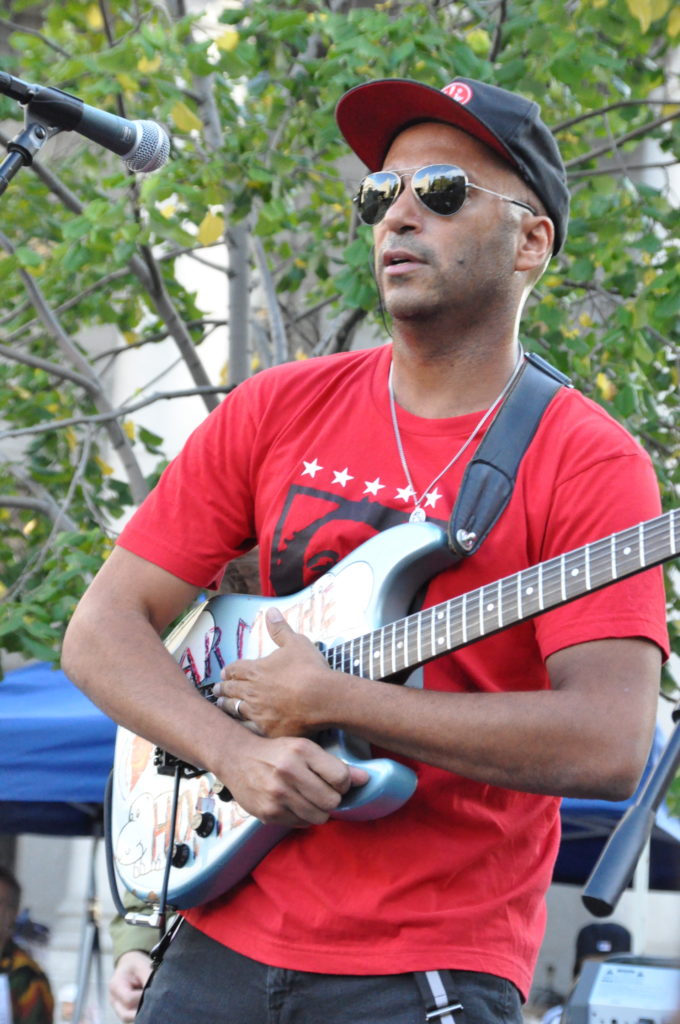Tom Morello | Occupy Wall Street | September 16, 2012 - NYC | © Nicole Powers, 2012